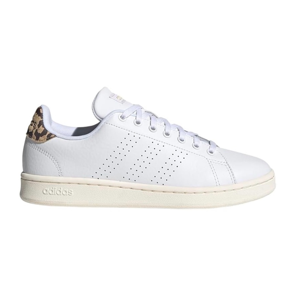 Adidas Women's White Sneakers with Tan Detail new never used